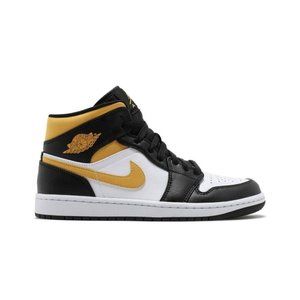 Jordan 1 Mid 'Black University Gold' 554724-177